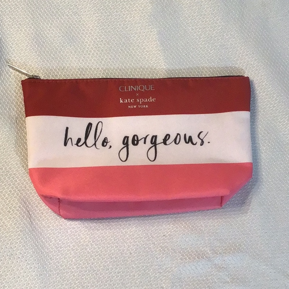 Kate Spade Clinique Hello Gorgeous Cosmetic Bag